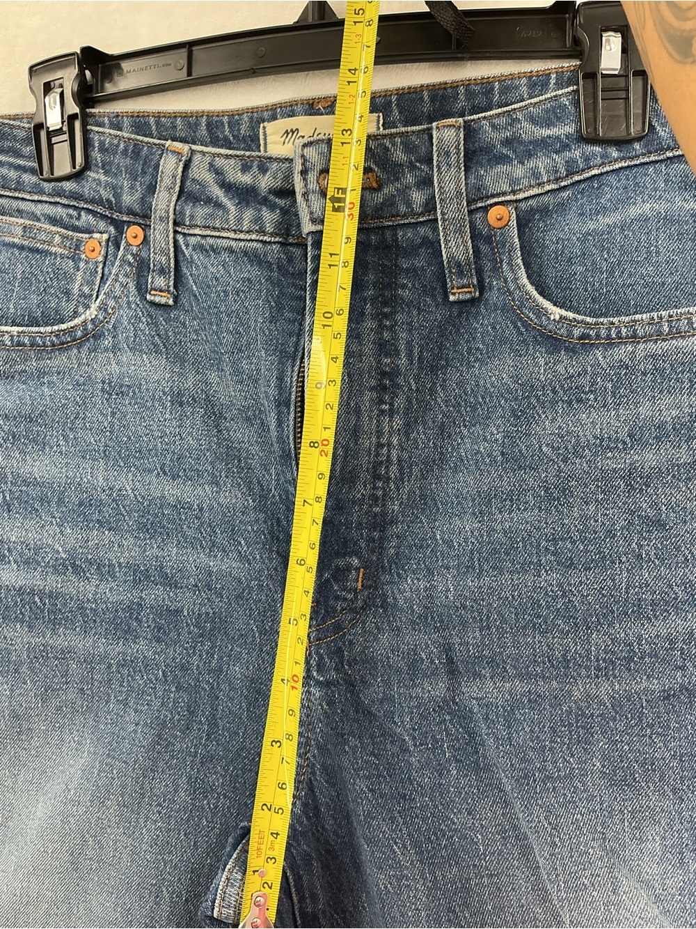 Madewell Women's Blue Ankle Jeans - Picture 8 of 8